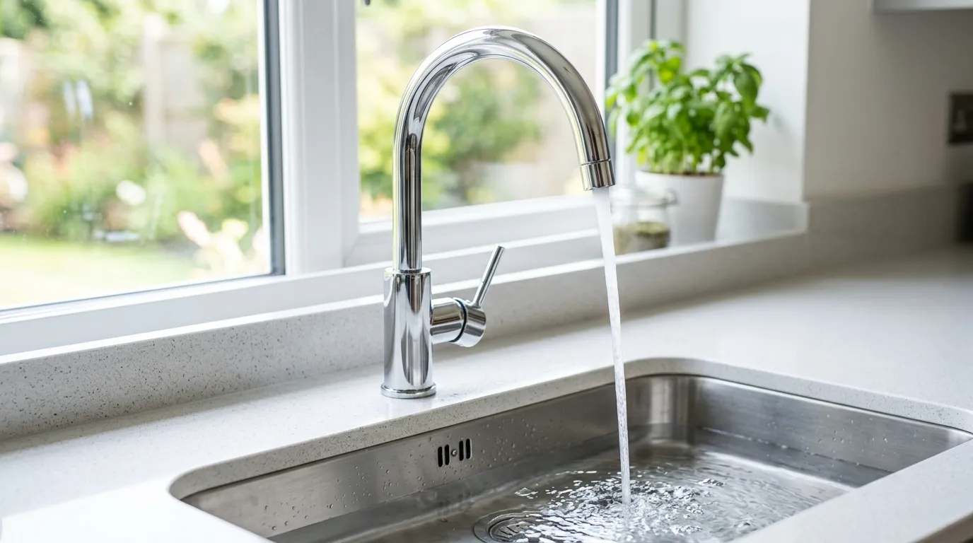 Local Plumbing Master Pros same day plumber fixing a faucet in Ithaca, NE